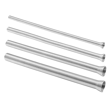 Prime-Line Tube Bending Spring Set, 4 pack , 1/4 in., 3/8 in., 1/2 in., and 5/8 in. 1 Set RP77210